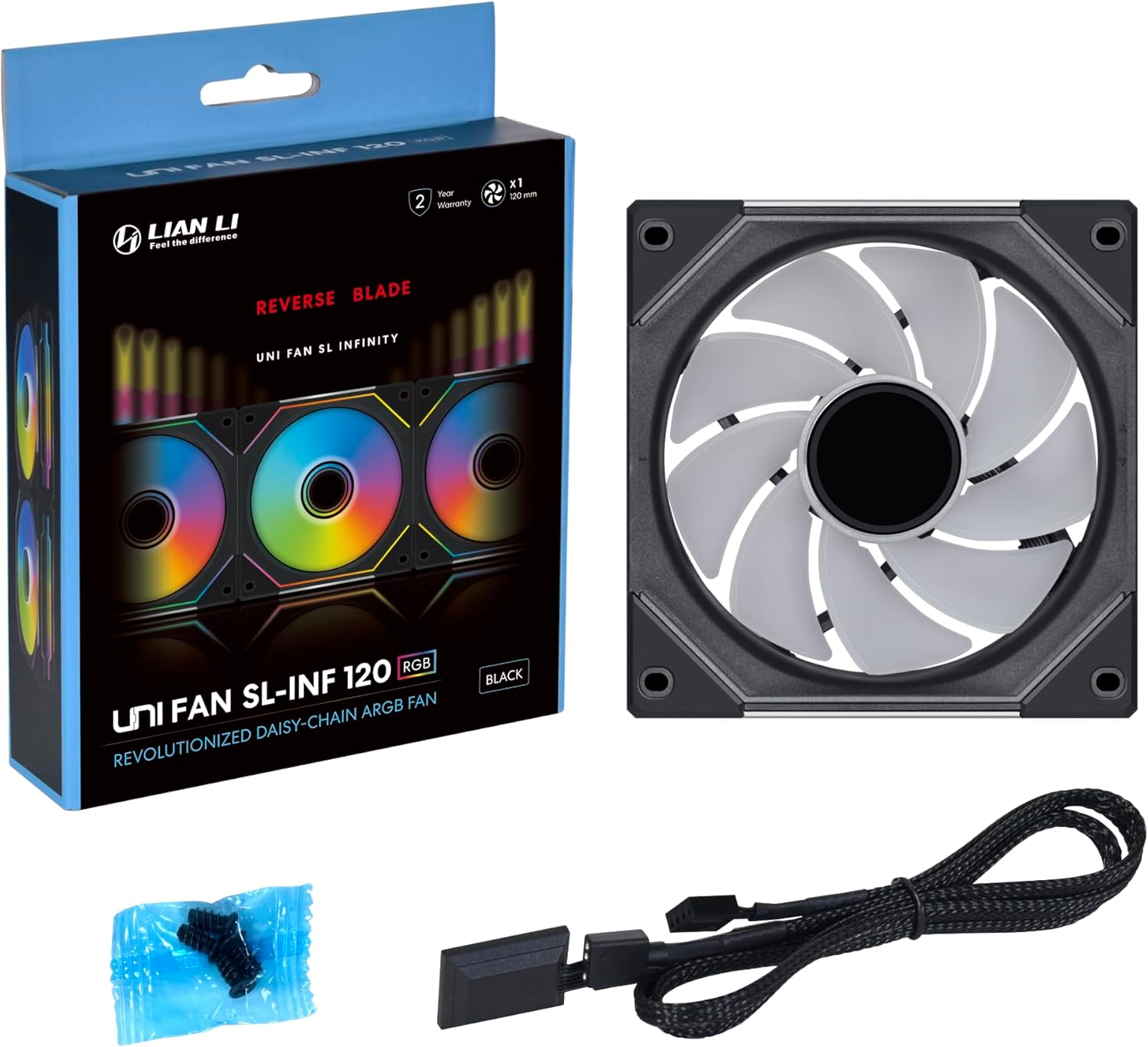 Kit de Ventilador LIAN LI SL-INFINITY -3X -120MM Negros ...